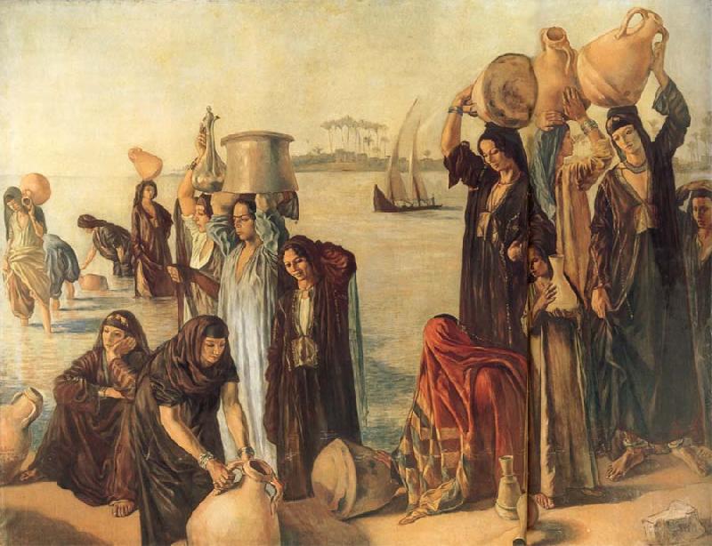 Emile Bernard Vision of Egypt France oil painting art